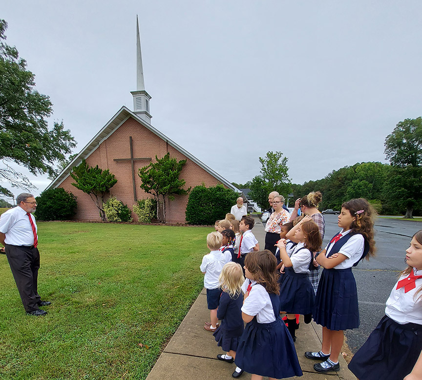 CSS gathers for See You at the Pole annual prayer event