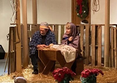 Children in Christmas Program