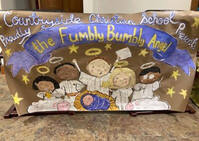 Children in Christmas Program